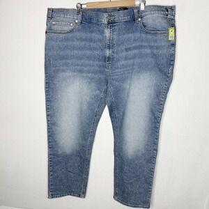 True Nation DXL Athletic Fit Yellowstone Jeans Men's 50x30 Fading Cotton Stretch